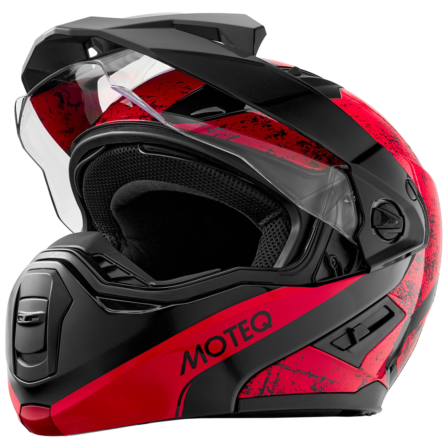 Мотошлем модуляр MOTEQ Bloom, глянец