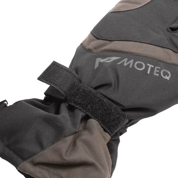 Снегоходные двухпалые перчатки MOTEQ ВЫДРА белые