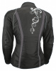 Куртка текстильная  AGVSPORT Mistic, женский (черный/серый, XXS)