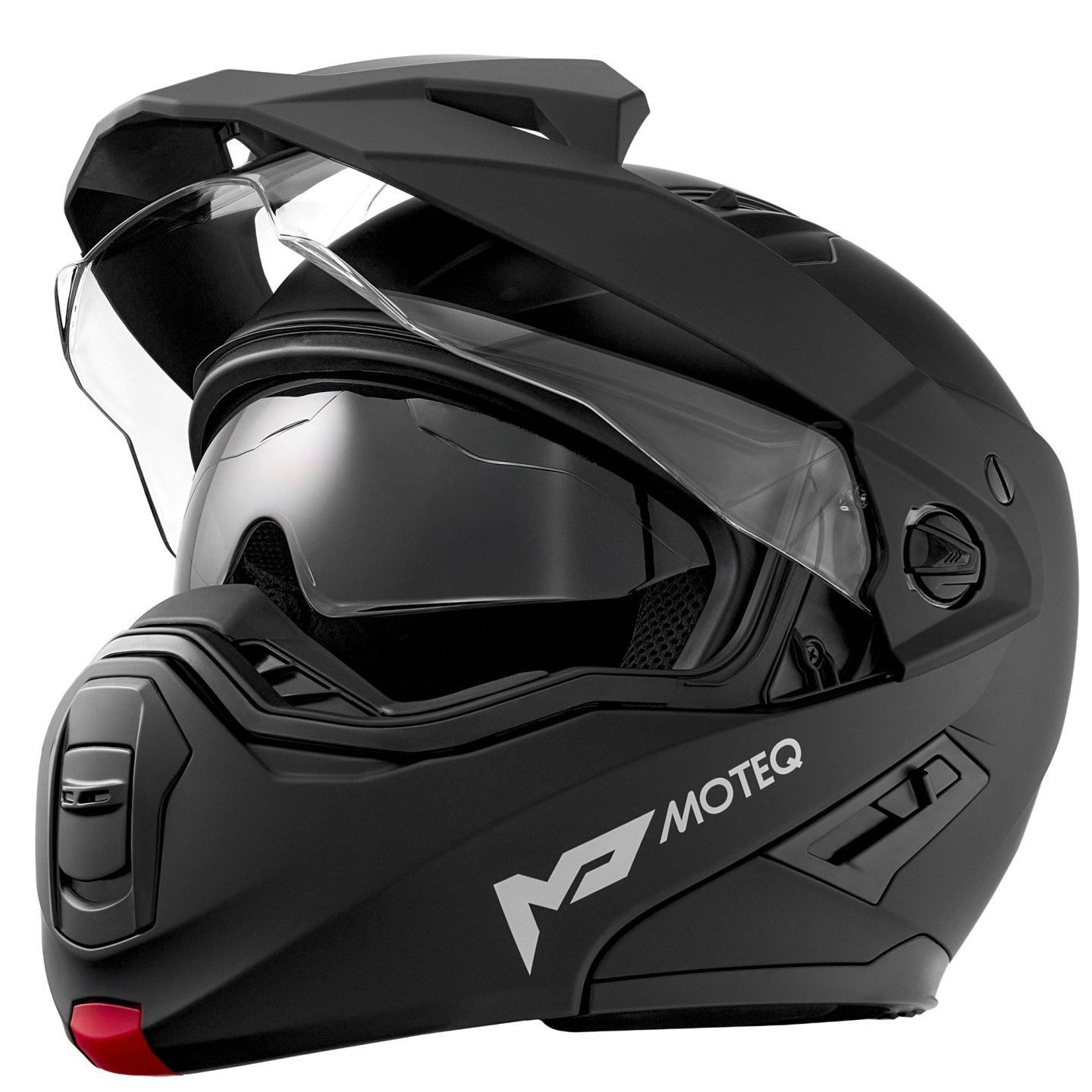 Мотошлем модуляр MOTEQ Mist, мат.