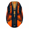 Шлем кроссовый O'NEAL 3Series Haze (синий/оранжевый, S)