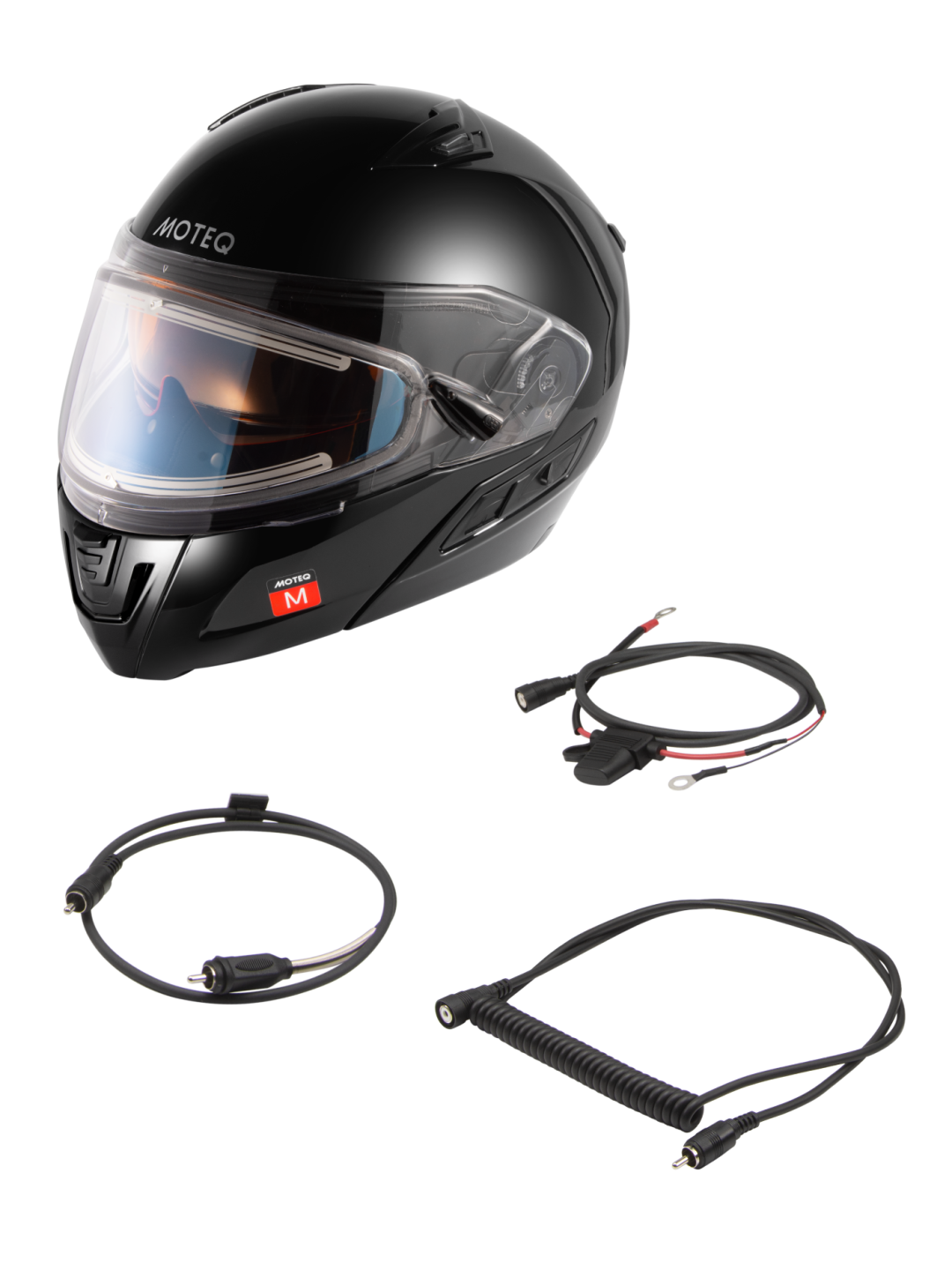 Шлем снегоходный MOTEQ SubZero, стекло с электроподогревом, глянец