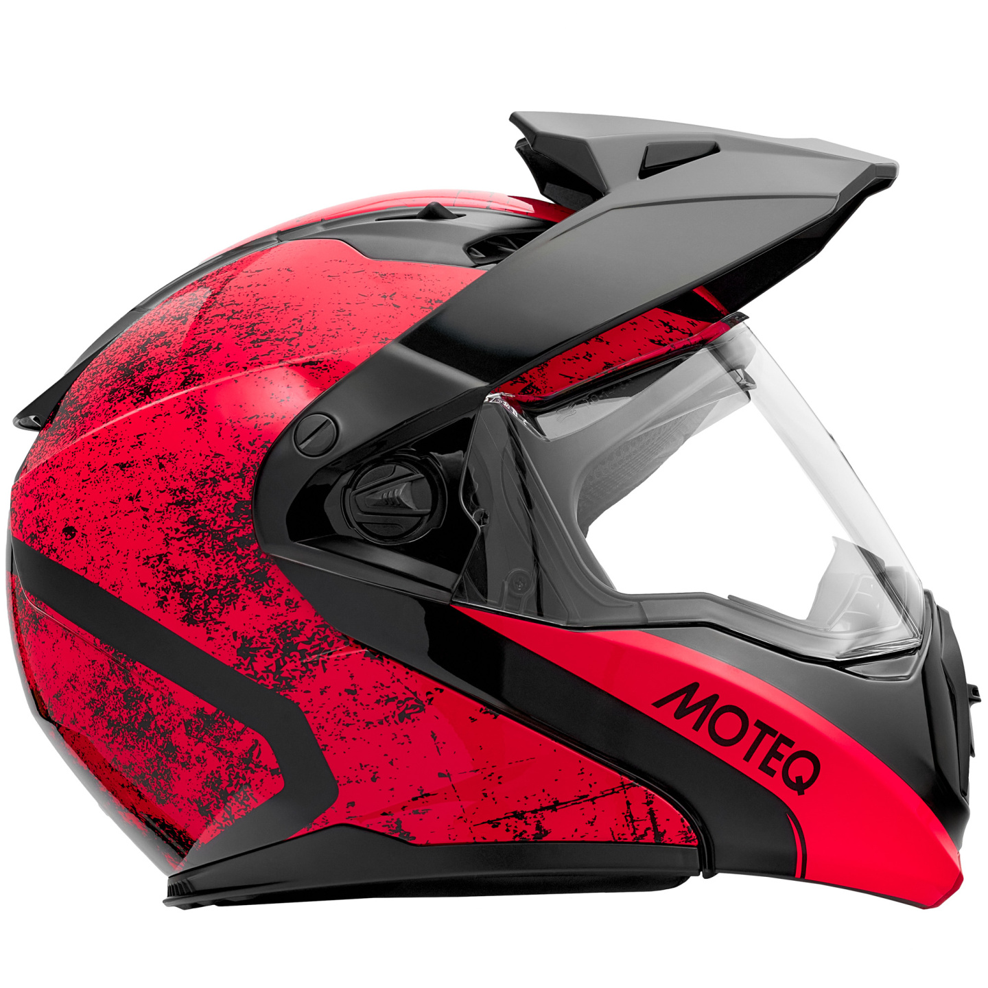 Мотошлем модуляр MOTEQ Bloom, глянец