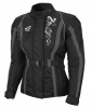 Куртка текстильная  AGVSPORT Mistic, женский (черный/серый, XXS)