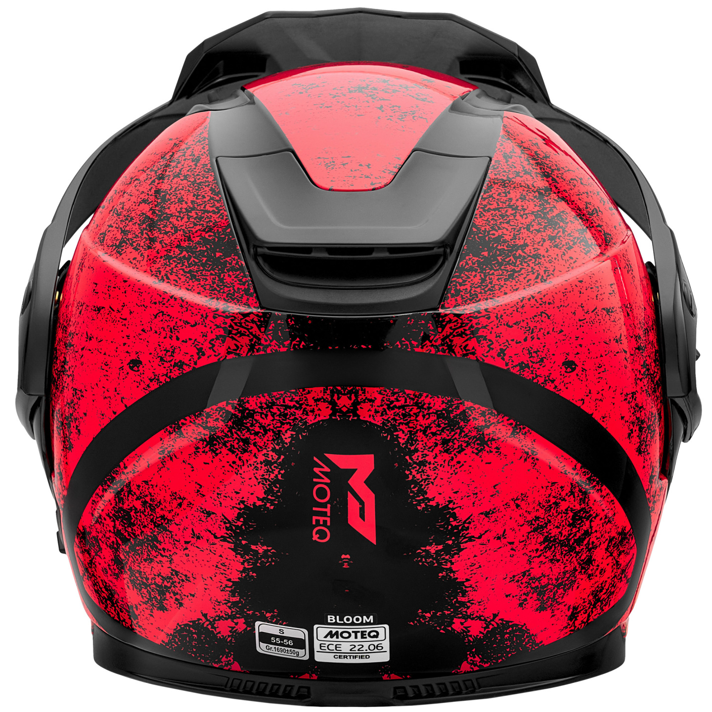 Мотошлем модуляр MOTEQ Bloom, глянец