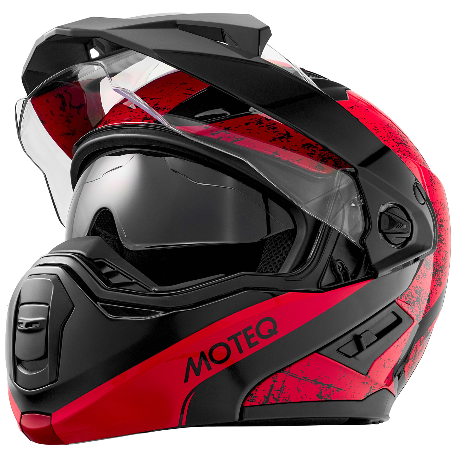 Мотошлем модуляр MOTEQ Bloom, глянец