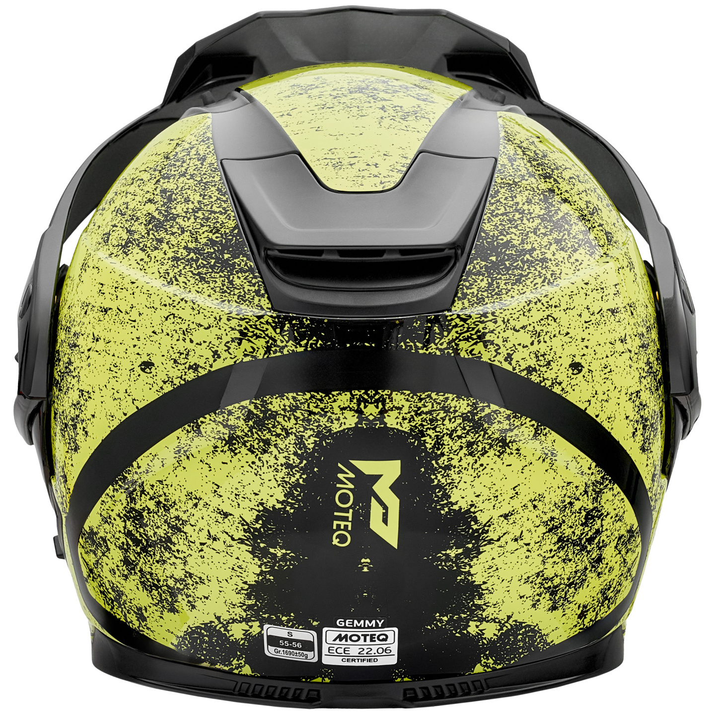 Мотошлем модуляр MOTEQ Gemmy, глянец