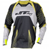 Джерси JT Racing PRO-SUBFRM, мужской(ие) (черный/серый, S)