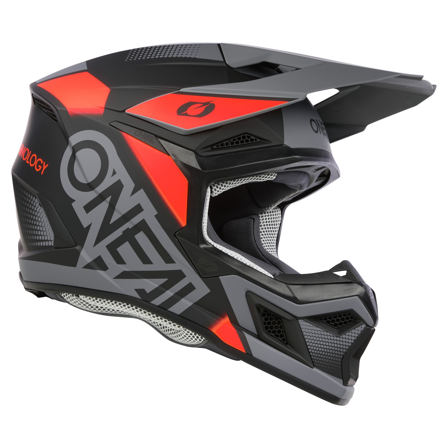 Шлем кроссовый O'NEAL 3Series Vision V.24 (серый/красный, XL)