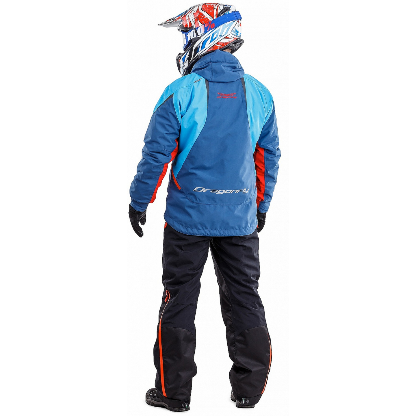 Куртка снегоходная DRAGONFLY Sport, мужской(ие) (Синий/красный, M)